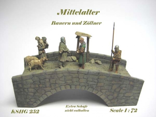Medieval Peasants & Tollkeeper